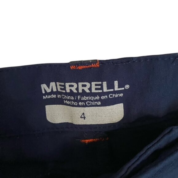 Merrell Navy Hiking Shorts 4 - Picture 2 of 4